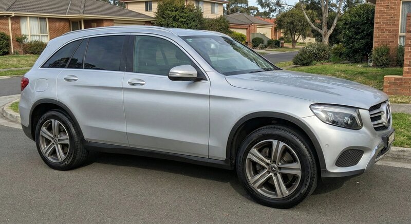Extérieur Mercedes GLC après detailing