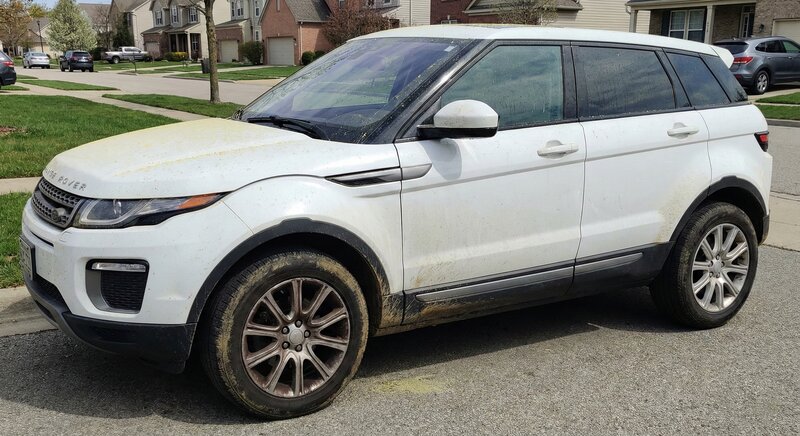 Extérieur Range Rover Evoque avant detailing