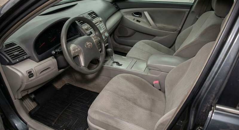 Intérieur Toyota Camry après nettoyage